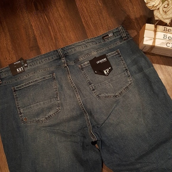 Kut from the Kloth Women's Boyfriend Jeans - Dark Blue - Picture 6 of 8